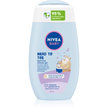 NIVEA BABY Bed Time gel de dus pentru corp si par - imagine 2